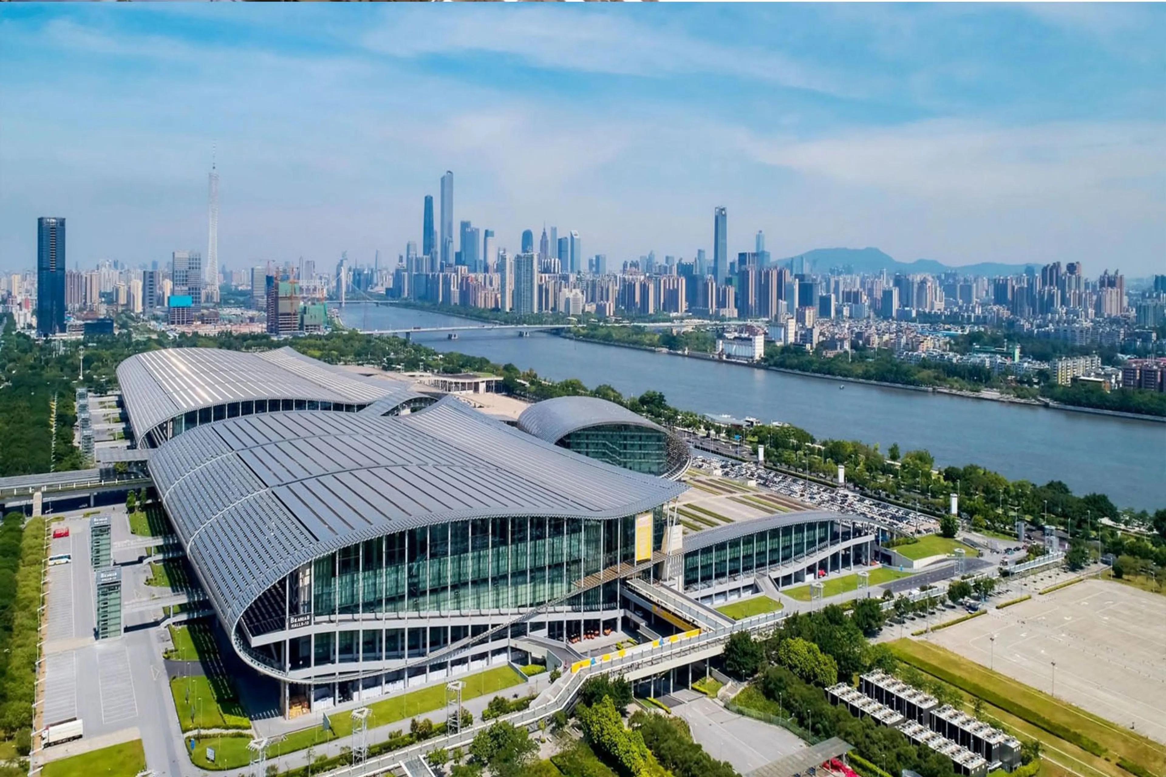 The China Import and Export Fair Complex in Pazhou, Guangzhou, venue of the Canton Fair