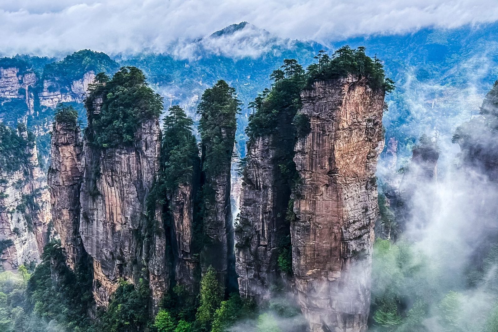 Pemandangan perjalanan di Chengdu & Chongqing